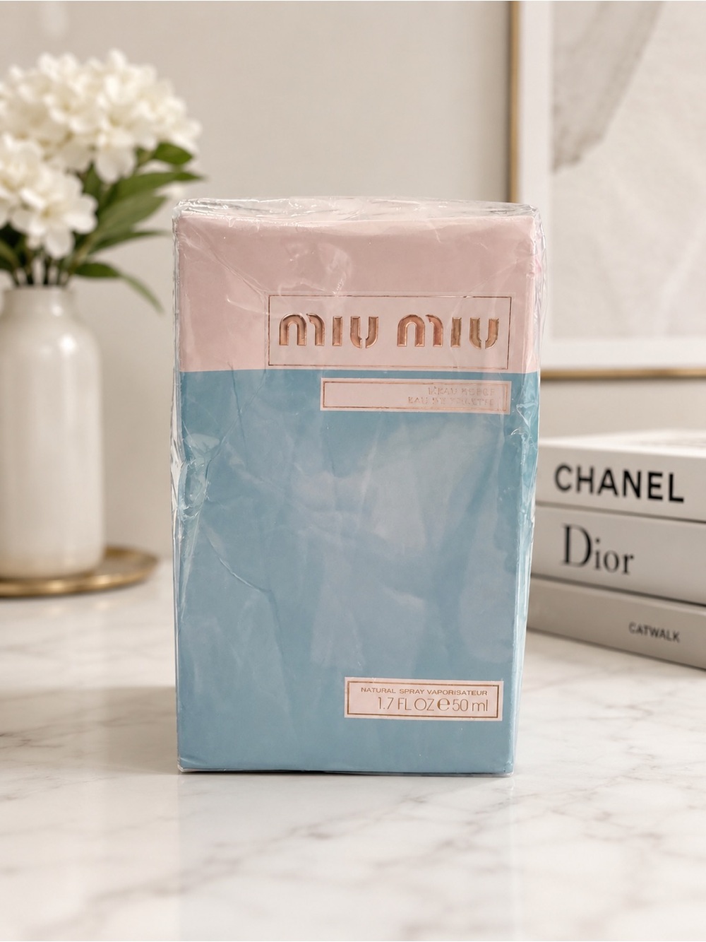 Miu Miu Leau Rosee Eau de Toilette for Women 3.3 fl. oz. / 100ml.